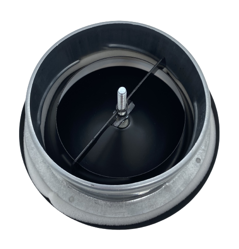 REGA black DVS 160 Черный диффузор металлический вытяжной