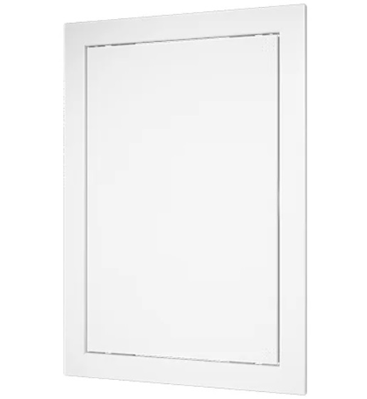 Люк-дверца ревизионная 300х300мм (318х318 с фланцем, 296х296 по посадке) АБС