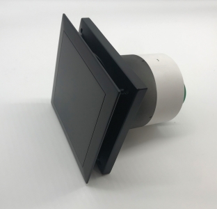 Накладной вентилятор Helios MiniVent M1/120 N/C Black Matte (таймер)