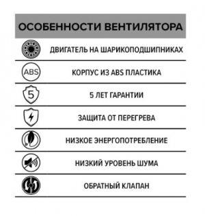 Вентилятор накладной ERA DiCiTi SILENT 4C Chrome d100