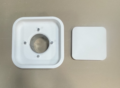 Диффузор под покраску скрытого монтажа SECRET SOFT FRAME D160мм